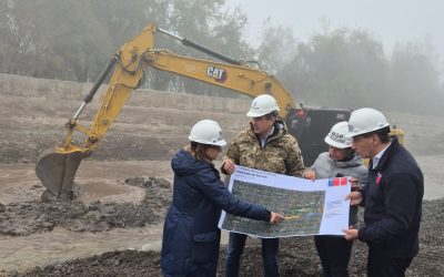 Plan de Invierno: MOP realiza obras preventivas en la Quebrada de Ramón en La Reina, uno de los 12 puntos críticos en la RM