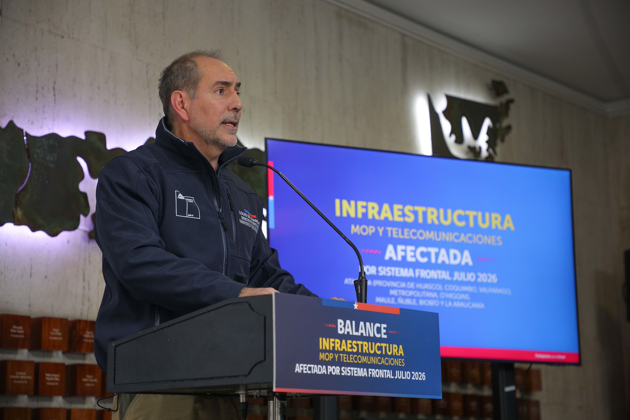 Biministro Louis de Grange: “Hemos tenido un avance significativo en la recuperación de la conectividad, agua potable y telecomunicaciones”